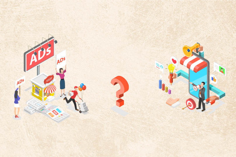 digital marketing vs traditional marketing