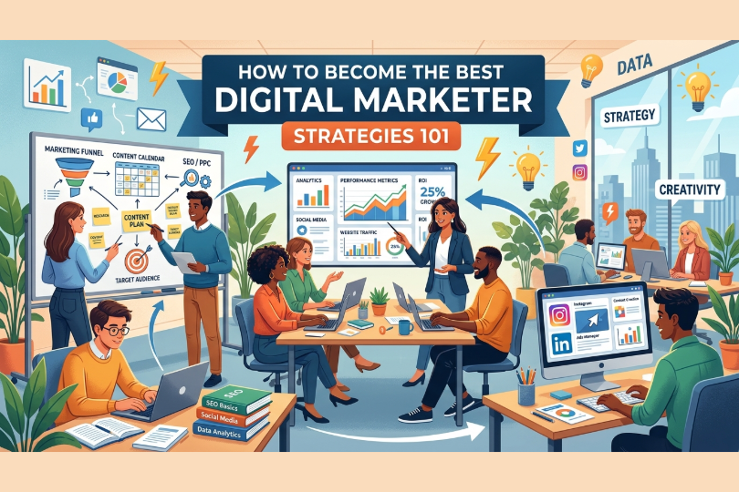 how to become the best digital marketer